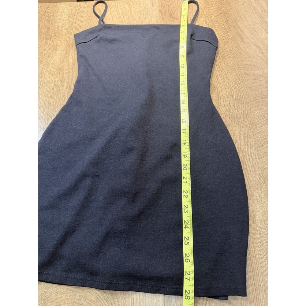 Lulus Black Bodycon Mini Dress Chic Little Black Dress Women’s Small - Picture 4 of 9